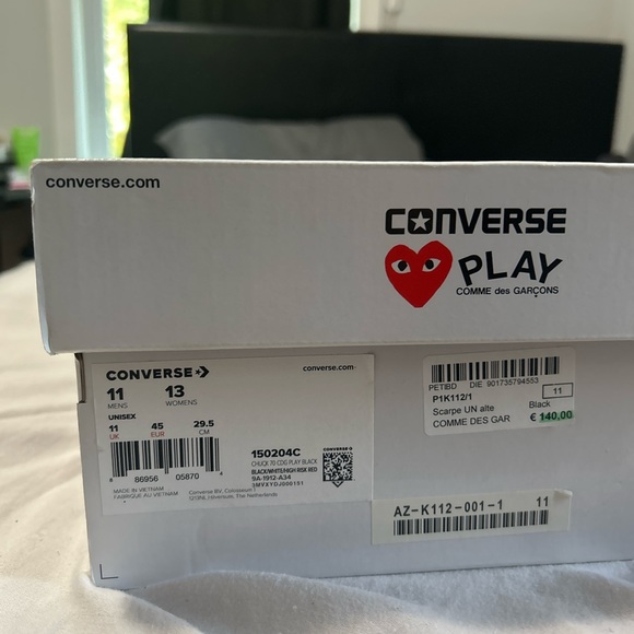 Comme des garçon converse (new light use) - Picture 5 of 7
